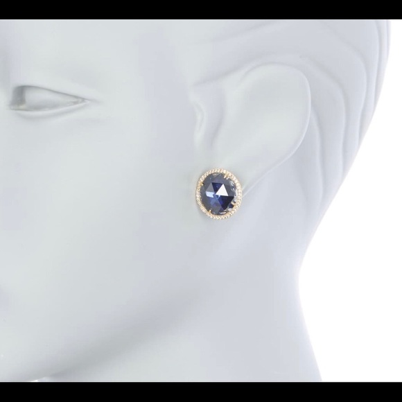 SOLD - Kate Spade New York Blue She Has Spark Ear - Picture 2 of 6